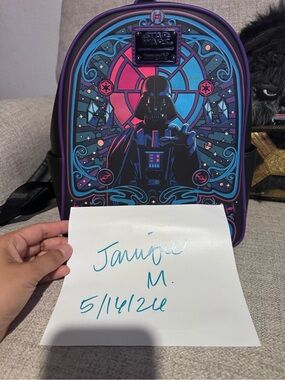 Star wars Darth Glow in dark backpack